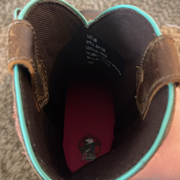 Justin Brand Ladies Size 8 Nettie Western Boot - Picture 11 of 13